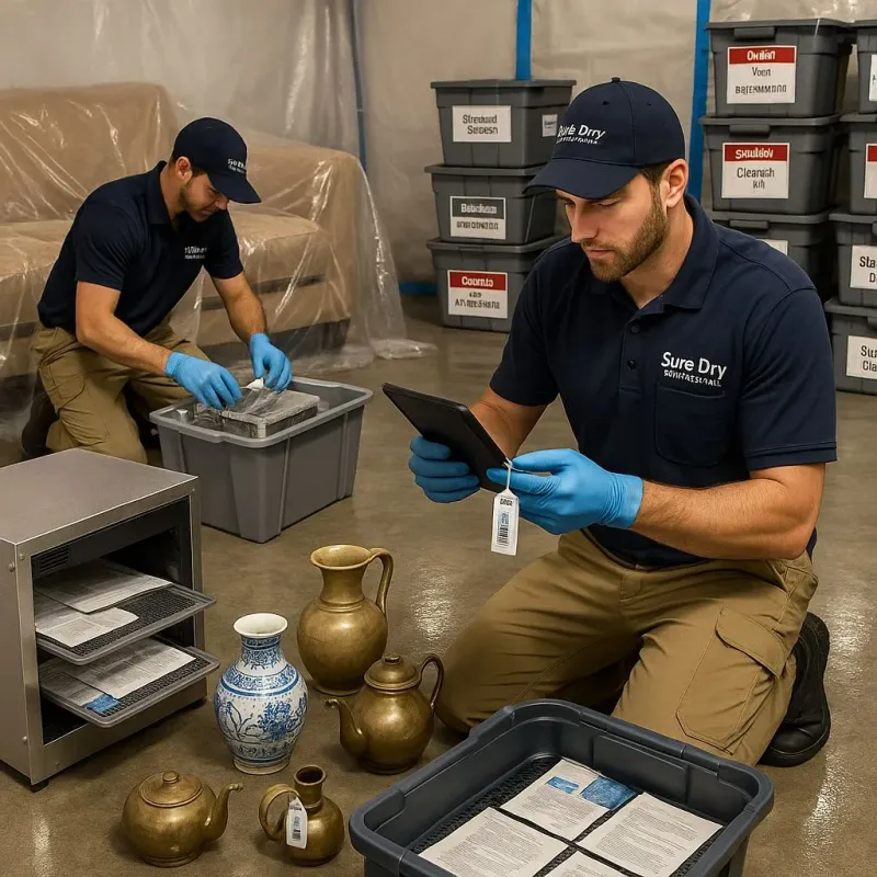 Content Protection and Restoration process in Tinley Park, IL