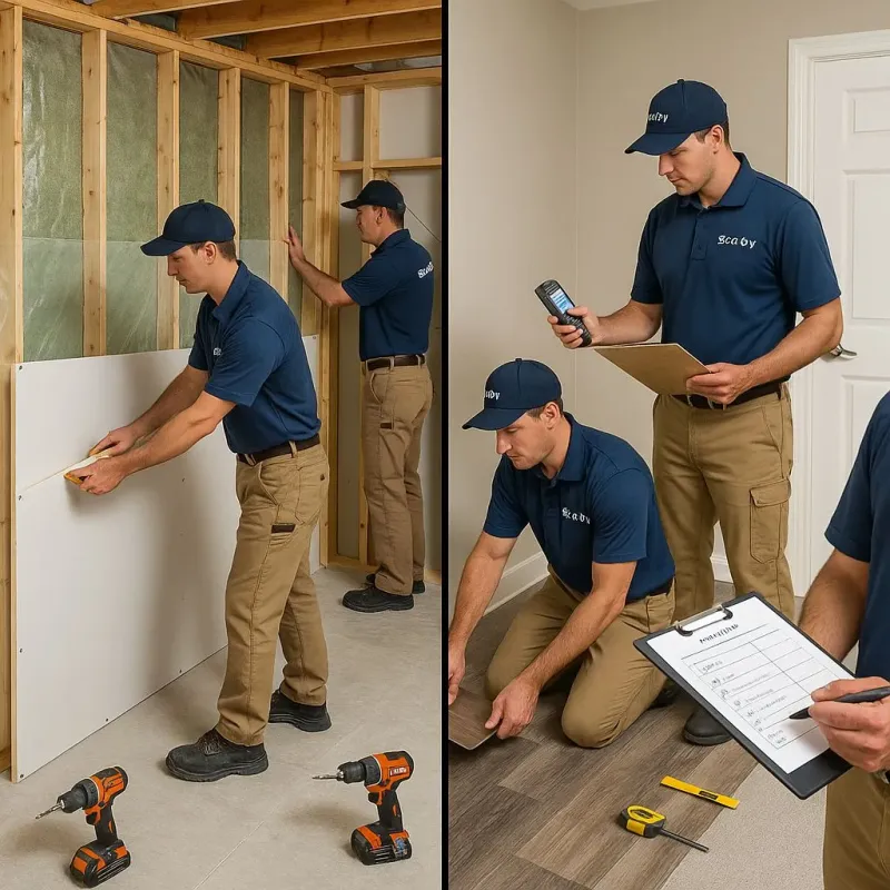 Repairs and Reconstruction process in Tinley Park, IL